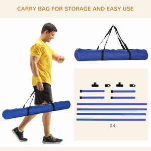 Set of 4 Dog Agility Training Equipment