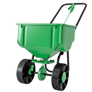 40L Lawn Spreader - Seed, Fertilizer &amp; Salt, 132 lb Capacity