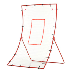 Adjustable rebound net with 5 angles