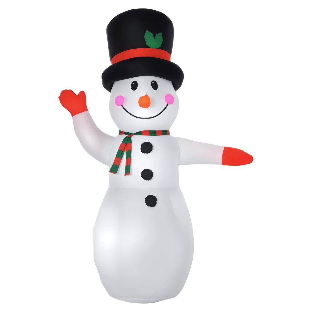 8ft tall inflatable snowman