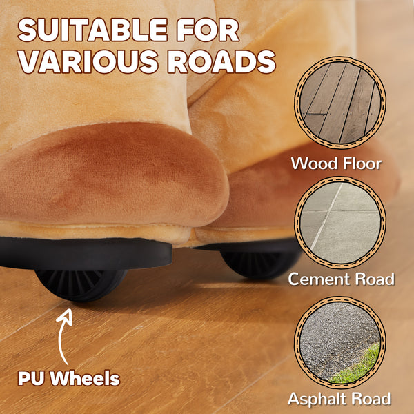 6V Electric Ride-On Horse with Music