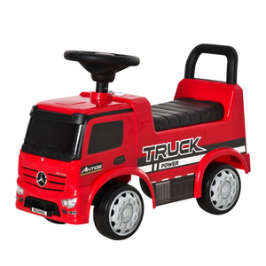 Mercedes-Benz Antos for toddlers, red