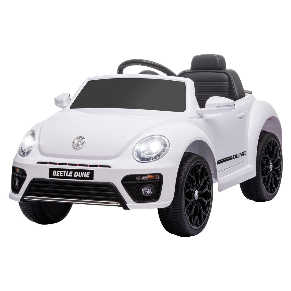 Volkswagen Beetle 12V with remote control, white