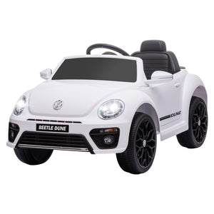 Volkswagen Beetle 12V with remote control, white