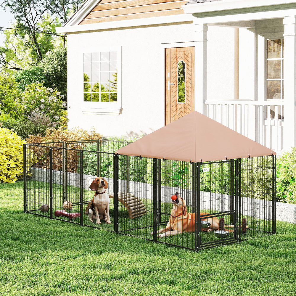 Enclosure with rotating and height-adjustable bowls
