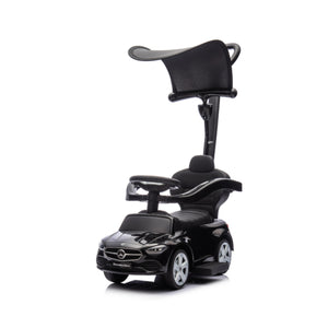 3-in-1 ride-on car with canopy, 18-36 months, black