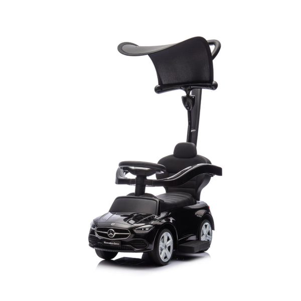 3-in-1 ride-on car with canopy, 18-36 months, black