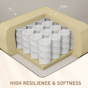 8-Point Vibration Massage Recliner Chair, Grey