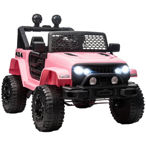 12V Electric Off-Road Truck with Remote Control, Pink