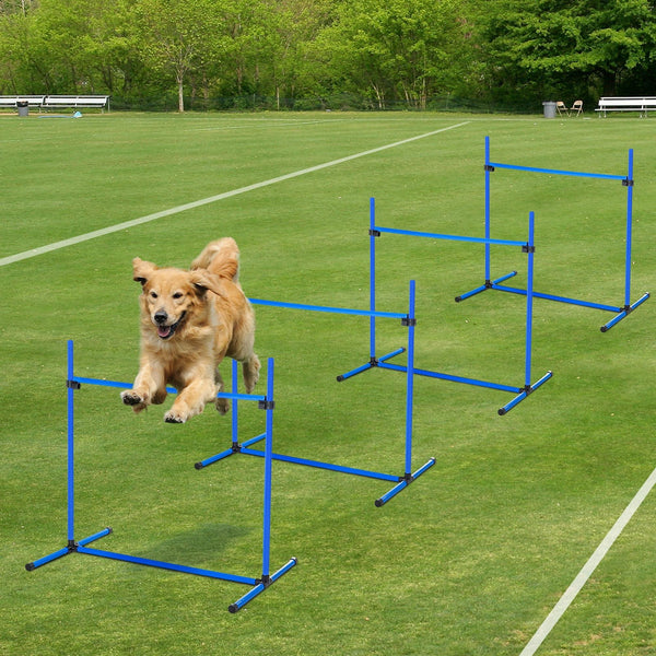 Set of 4 Dog Agility Training Equipment