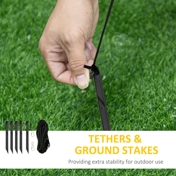 Inflatable Santa Claus and Snowman on Sleigh with 2m Reindeer