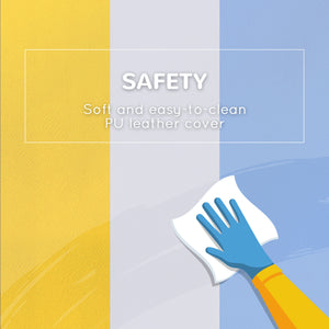 2-Piece Soft Play Set for Climbing and Crawling, Blue