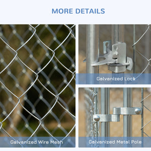 Park with galvanized steel frame