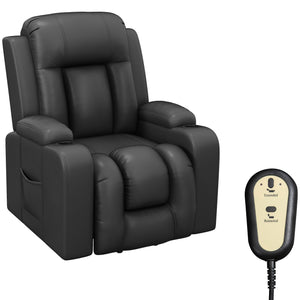 Electric Recliner Lift Chair with Footrest and Remote Control, Grey