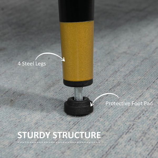 Modern 2 seater sofa with button tufting, gray