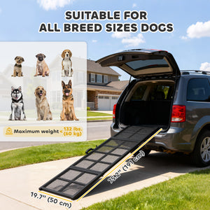 Foldable and portable car ramp