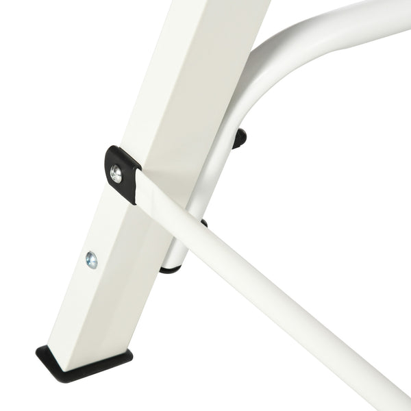 Metal swing stand, white
