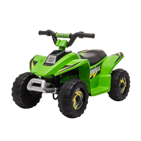 6V battery quad, green