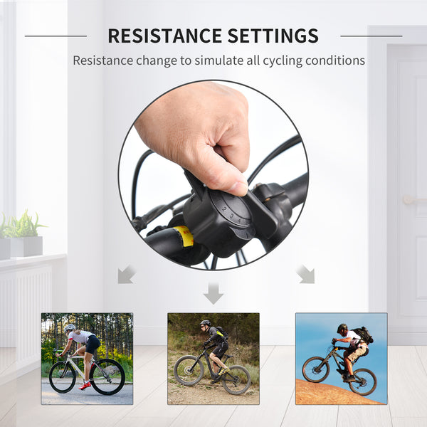 Magnetic Indoor Bike Mount with Quick Release Skewer, Silver
