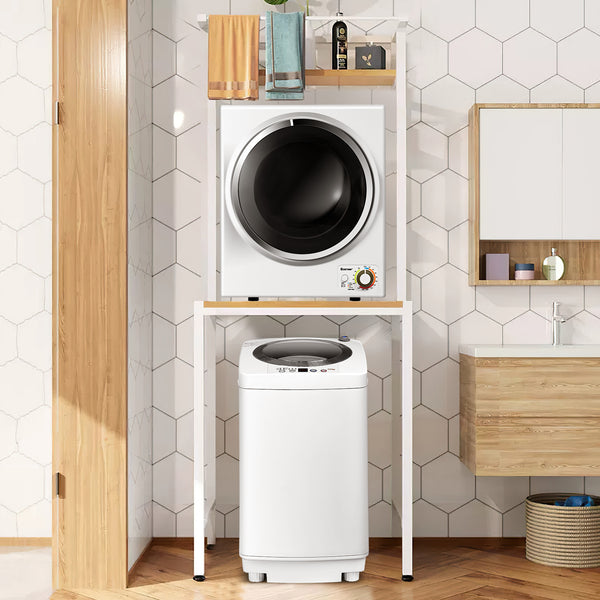 Combined electric tumble dryer and fully automatic washing machine
