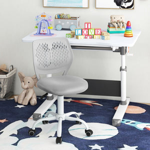 Chaise d'étude ergonomique pour enfants avec hauteur réglable