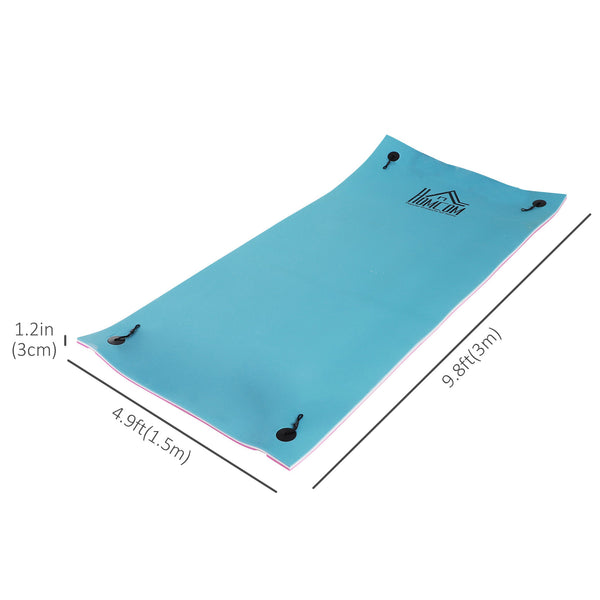 Floating Mat 10 x 5 ft, Blue