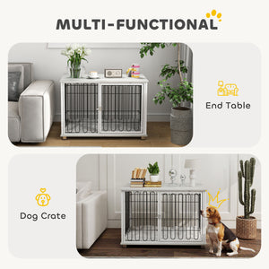 Crate furniture with washable cushion, grey
