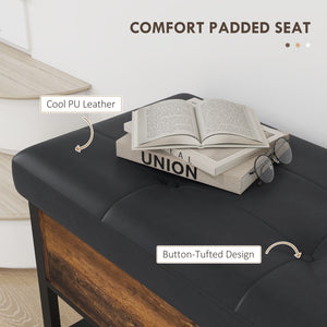 Padded shoe storage with hinged lid