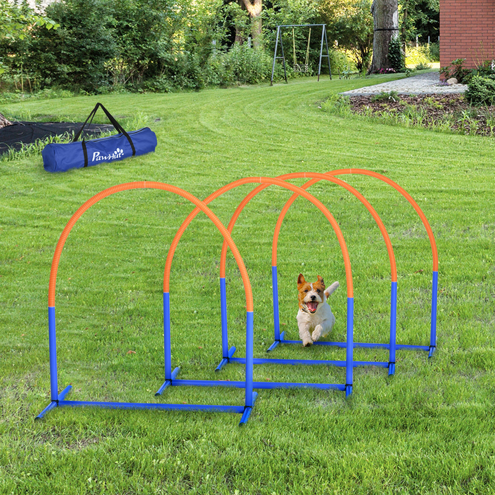 4-piece obstacle course with carrying bag