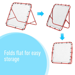 Rebound net, red