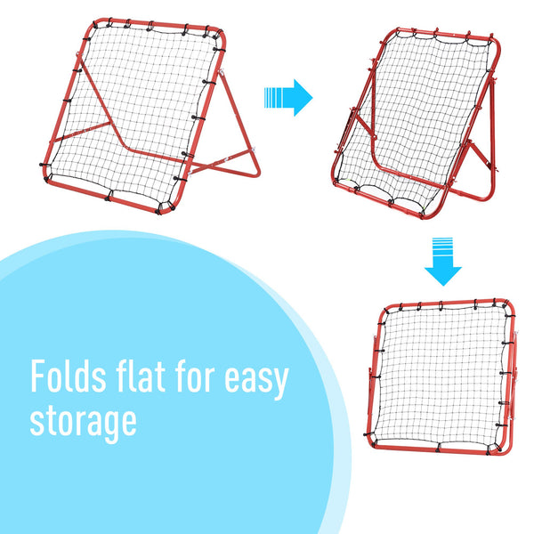 Rebound net, red