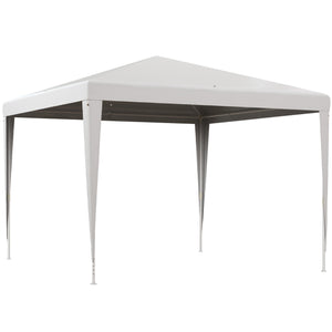 Portable 10 x 10 party tent, white