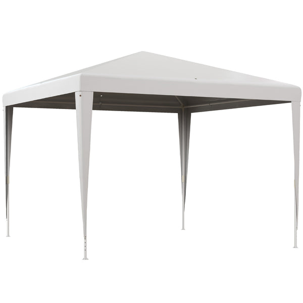 Portable 10 x 10 party tent, white
