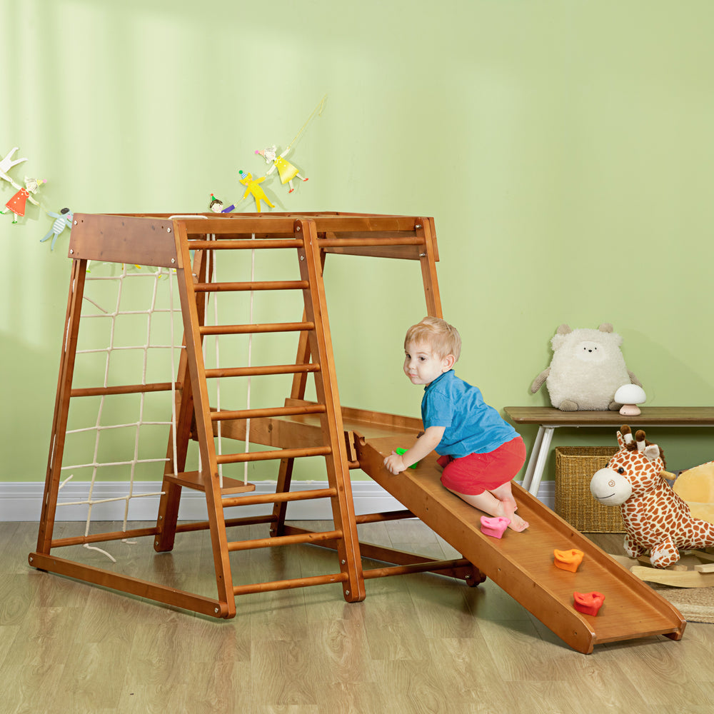 6 in 1 Kids Indoor Playground for Toddlers Ages 3-10