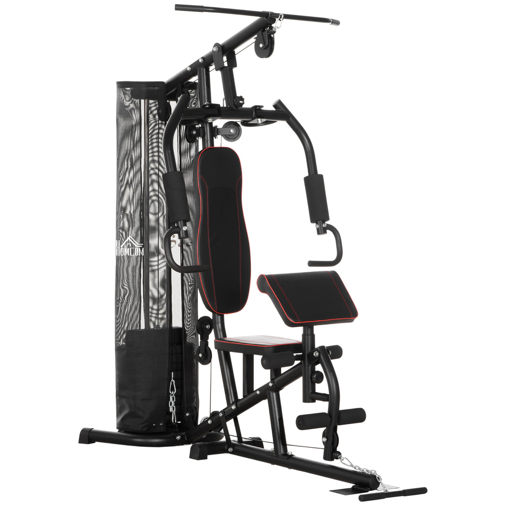 Multi-function equipment with 100 lb weight stack
