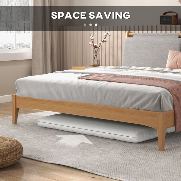 2-seater sofa bed with 9-position backrest and 2 pillows, cream white