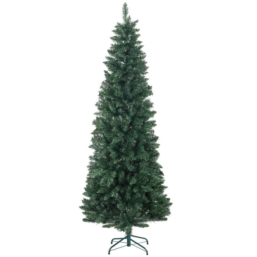 7ft tall artificial Christmas tree with 687 branches and steel base