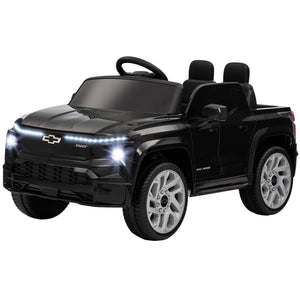 Chevrolet Silverado RST 12V Licensed with Remote Control, Black