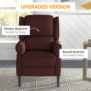 Brown Massage Recliner Chair with Lift Back