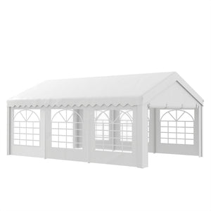 Wedding Tent with Sidewalls - Heavy Duty Party Tent, White