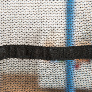 160cm Indoor Mini Trampoline with Safety Net, Blue