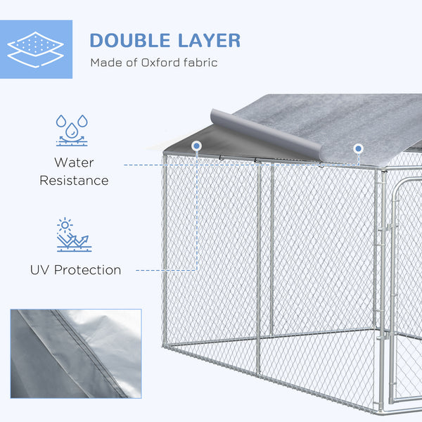 Heavy-duty outdoor enclosure with secure locking and cover