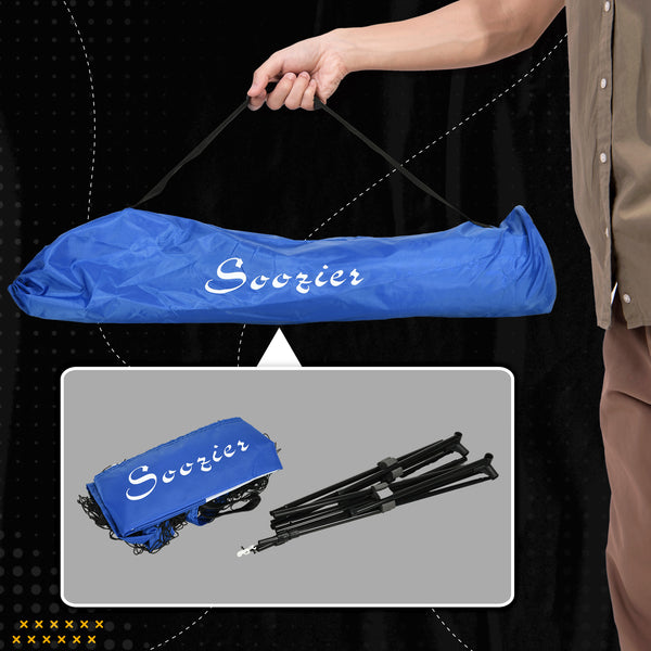 14-foot badminton net with carrying bag
