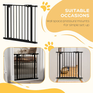Pet barrier, black