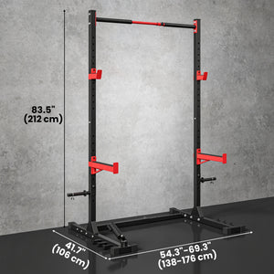 Adjustable reinforced weight rack, 1,100 lbs