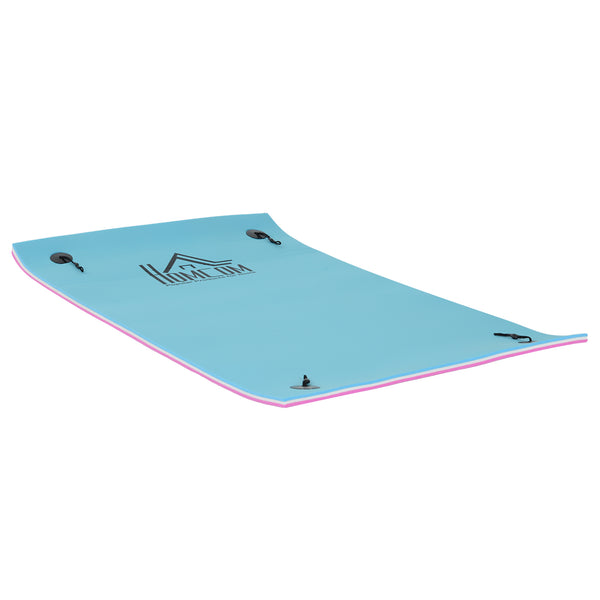 Floating mat 7.5 x 4 ft, blue