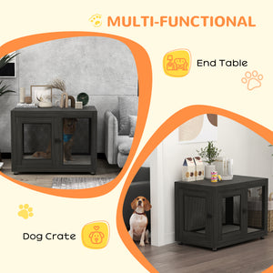 Cage with waterproof cushion, black