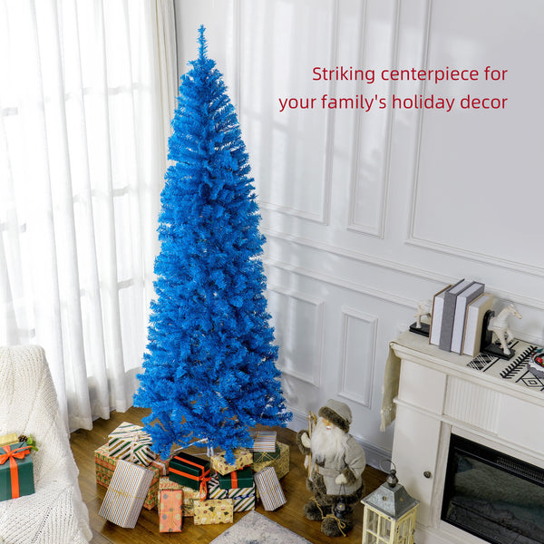 7ft Blue Artificial Christmas Tree