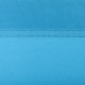 Outdoor Folding Lounge Chair, Steel Tanning Chair with Reclining Back, Breathable Mesh for Beach, Yard, Patio, Sky Blue
