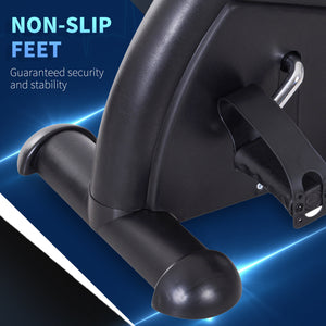 Portable Mini Foot Pedal with LCD Display, Black